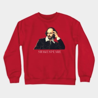 Shakespeare portrait Crewneck Sweatshirt